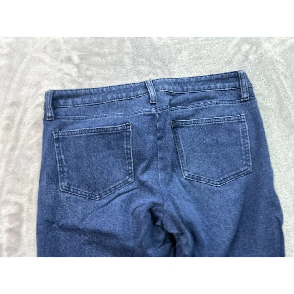 Kut From The Kloth Y2K Jeans Women Sz 10 Dark Blue Skinny Stretch Denim Mid Rise - Picture 3 of 13
